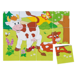 Poza cu Cuburi puzzle  4x5 (12 piese)