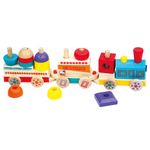 Picture of Coloured wooden Train, MAXI