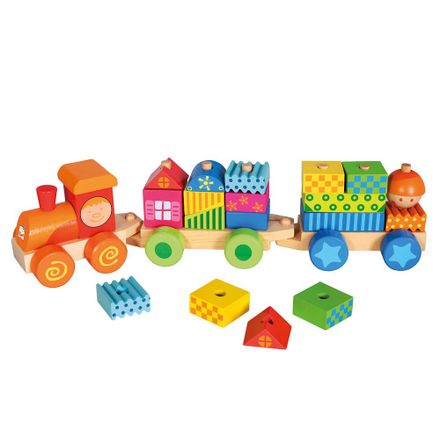 Picture of Train set with houses