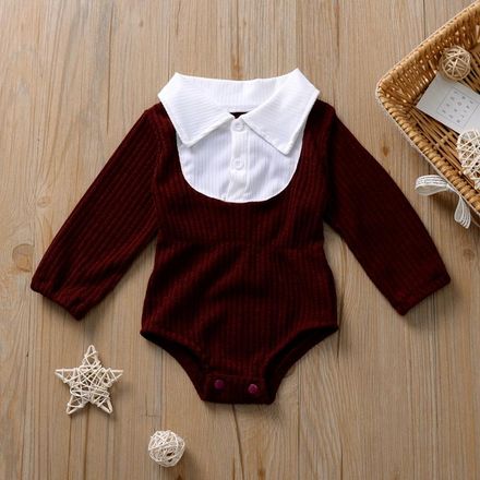 Picture of  Body with Collar and Long sleeve Romper