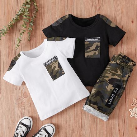 Изображение Комплект 2 шт.  - Шорты + Футболка „Camouflage”