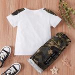 Poza cu Set 2 piese - Pantaloni scurți + Tricou „Camouflage”