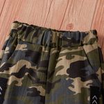 Poza cu Set 2 piese - Pantaloni scurți + Tricou „Camouflage”