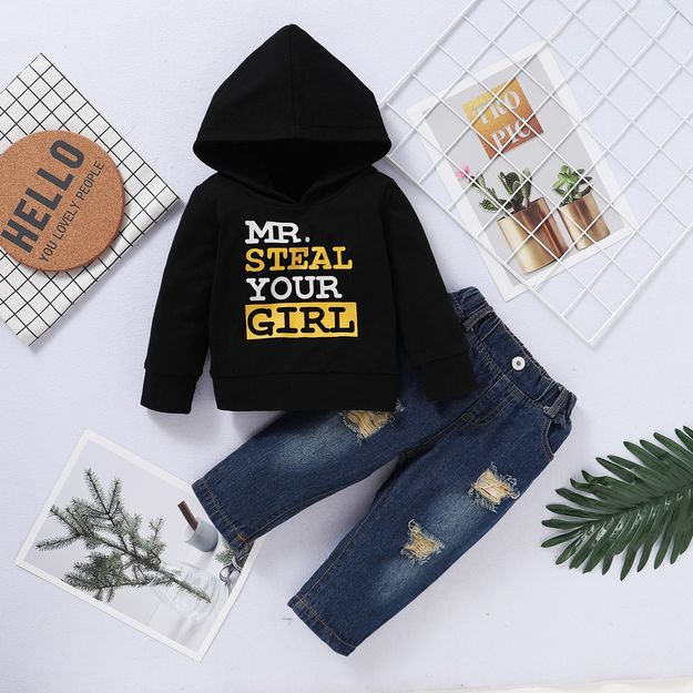 Picture of Set 2 pcs - Hoodie + Jeans „Mr. Steal”