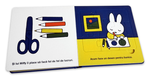 Poza cu Miffy merge la bunici. Carte cu puzzle de Dick Bruna