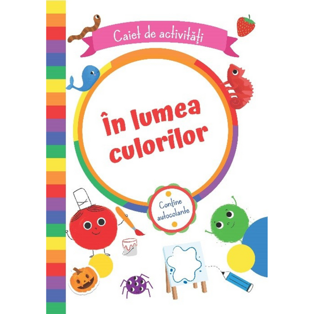 Poza cu În lumea culorilor (coține autocolante)