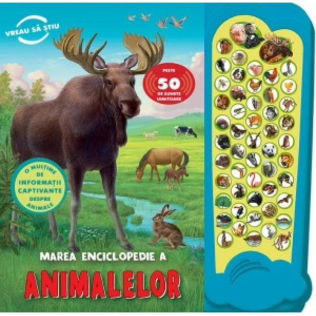 Poza cu Marea enciclopedie a animalelor (cu sunete)
