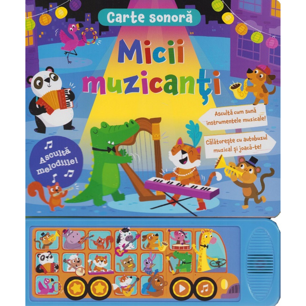 Poza cu Micii muzicanți (carte sonoră)