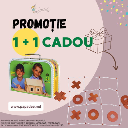 Picture of 1 + 1 Cadou (Vario 72 Valiză + Joc XO)