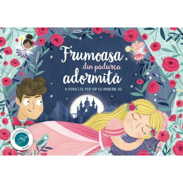 Poza cu Frumoasa din pădurea adormită (o poveste pop-up cu imagini 3D)
