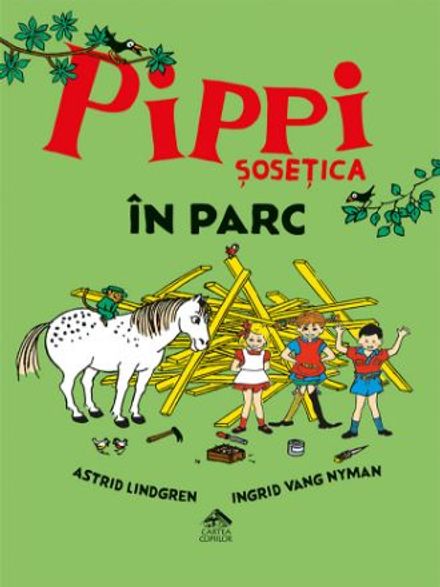 Poza cu Pippi Șosețica în parc de Astrid Lindgren