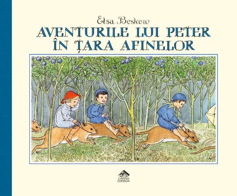 Poza cu Aventurile lui Peter în Țara Afinelor, de Elsa Beskow